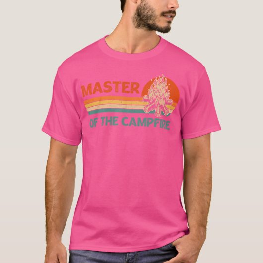 Kapitein van de campfire-rugzaklamp t-shirt (Voorkant)