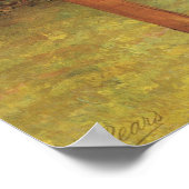 Kapitein van de Elf, c.1889 Poster (Hoek)