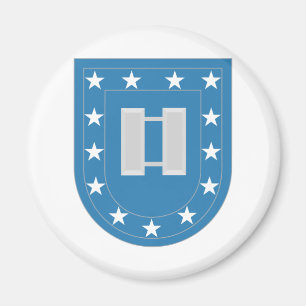 Kapitein van de Flits van het leger Insignia Magneet