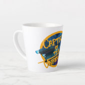 Kapitein van de Onbetrouwbare Latte Mok (Linkerhoek)