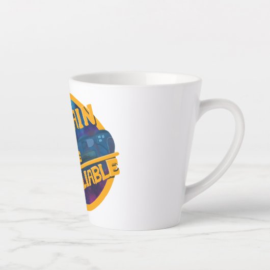 Kapitein van de Onbetrouwbare Latte Mok (Rechts)