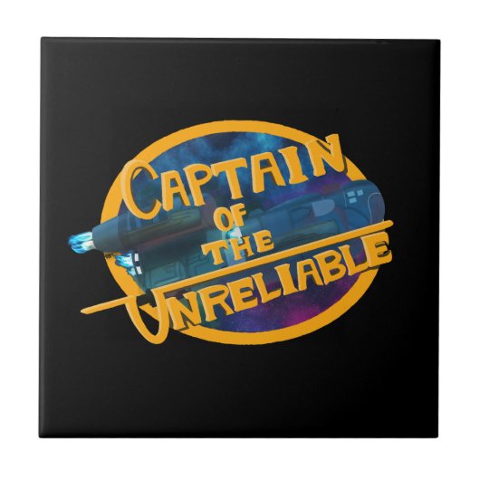 Kapitein van de Onbetrouwbare Tegeltje (Voorkant)