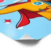 Kapitein van de Pre-K Power Crew - Classroom Perfect Poster (Hoek)