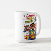 Kapitein van de Pre-K Power Crew Koffiemok (Voorkant rechts)