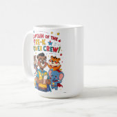 Kapitein van de Pre-K Power Crew Koffiemok (Voorkant links)