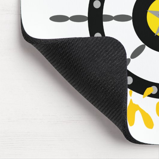 Kapitein van dit toetsenbord muismat (Hoek)