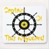 Kapitein van dit toetsenbord muismat (Voorkant)