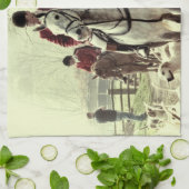 KAPITEIN VAN HET BEDRAG THEEDOEK (Gevouwen)