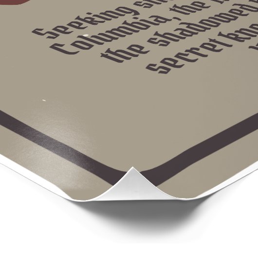 Kapitein van het Obed Marsh Zee Innsmouth Perfect Poster (Hoek)