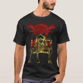 Kapitein van het Pet van de riem T-shirt (Voorkant)