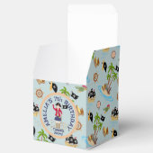 Kapitein van het Pirate Ship Verjaardagsfeest Bedankdoosjes (Geopend)