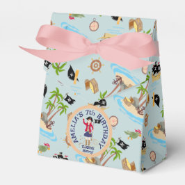 Kapitein van het Pirate Ship Verjaardagsfeest Bedankdoosjes