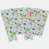 Kapitein van het Pirate Ship Verjaardagsfeest Bedankdoosjes (Ongevouwen)