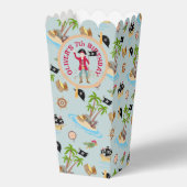 Kapitein van het Pirate Ship Verjaardagsfeest Bedankdoosjes (Voorkant)