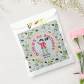 Kapitein van het Pirate Ship Verjaardagsfeest Bedankzakje (Gezegeld)