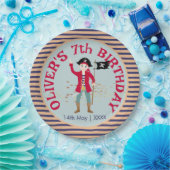 Kapitein van het Pirate Ship Verjaardagsfeest Papieren Bordje (Feest)