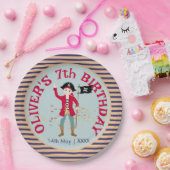 Kapitein van het Pirate Ship Verjaardagsfeest Papieren Bordje (Feest)