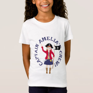Kapitein van het Pirate Ship Verjaardagsfeest T-shirt