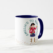 Kapitein van het Piratenschip Verjaardagsfeest Mok (Voorkant rechts)