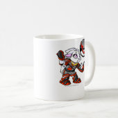 Kapitein van het Ruimtestation van virtupets 1 Koffiemok (Voorkant rechts)