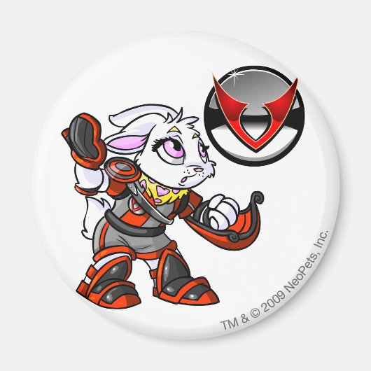 Kapitein van het Ruimtestation van virtupets 1 Magneet (Voorkant)