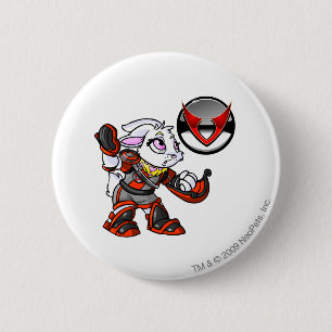 Kapitein van het Ruimtestation van virtupets 1 Ronde Button 5,7 Cm