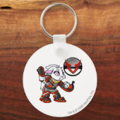 Kapitein van het Ruimtestation van virtupets 1 Sleutelhanger (Voorkant)