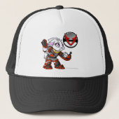 Kapitein van het Ruimtestation van virtupets 1 Trucker Pet (Voorkant)