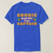 Kapitein van het Shirt Cookie Baking Team (Design voorkant)