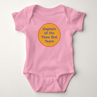 Kapitein van het Time Out Team Romper