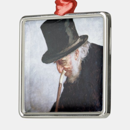 Kapitein van het Zee in ruste uit Massachusetts, 1 Metalen Ornament (Links)