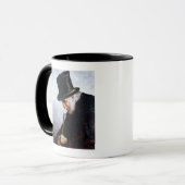 Kapitein van het Zee in ruste uit Massachusetts, 1 Mok (Voorkant links)