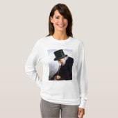 Kapitein van het Zee in ruste uit Massachusetts, 1 T-shirt (Voorkant volledig)