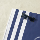 Kapitein van marineschip strandlaken (In situ)