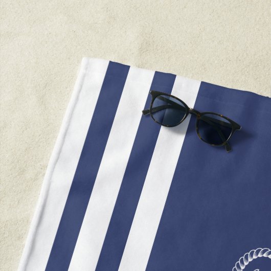 Kapitein van marineschip strandlaken (In situ)