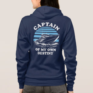 Kapitein van mijn eigen lot Offerte boot Hoodie