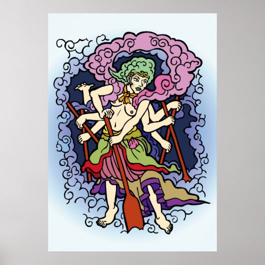 Kapitein van Spider Poster (Voorkant)