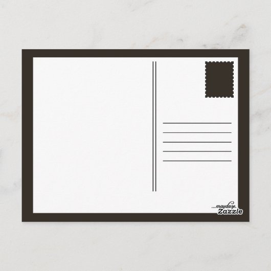 KAPITEIN verkoopmailers Briefkaart (Achterkant)