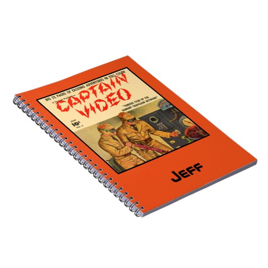 Kapitein Video Notitieboek (Rechterzijde)