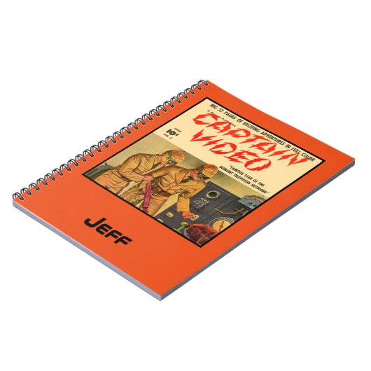 Kapitein Video Notitieboek (Linkerzijde)