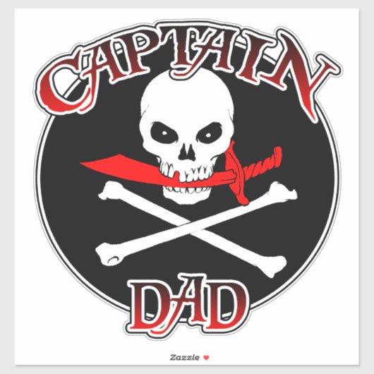 Kapitein Vinyl Stickers (Vel)