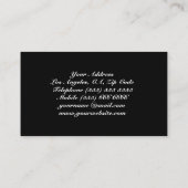 Kapitein Visitekaartje (Achterkant)