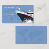 Kapitein Visitekaartje (Voorkant / Achterkant)