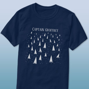Kapitein voor zeilboten - Speciaal T-Shirt