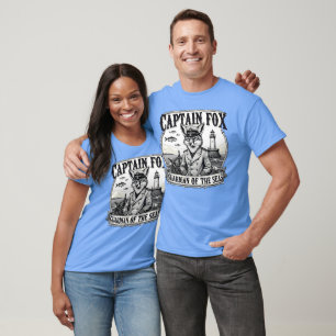 Kapitein Vos Beschermer van de Zeeën Nautilusontwe T-shirt