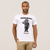 Kapitein Vrouw T-shirt (Voorkant volledig)