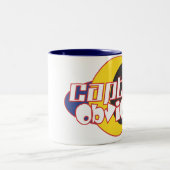 Kapitein Vrouw Tweekleurige Koffiemok (Center)