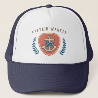 "Kapitein Wanker" Trucker Pet