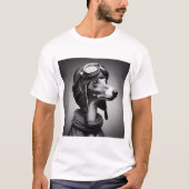 Kapitein Whippet T-shirt (Voorkant)