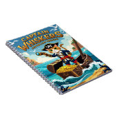 Kapitein Whiskers en de Verloren Schat Piraat Kat Notitieboek (Rechterzijde)